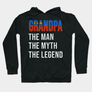 Grand Father Liechtensteiner Grandpa The Man The Myth The Legend - Gift for Liechtensteiner Dad With Roots From  Liechtenstein Hoodie